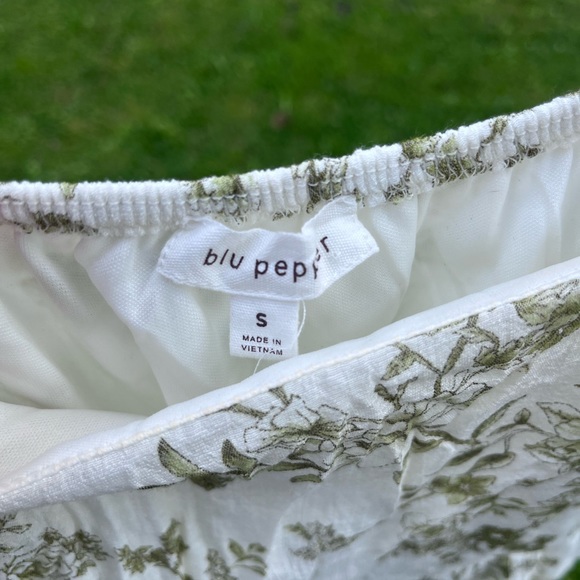 Green Floral Dress - Picture 3 of 5